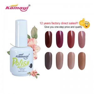 Kamayi Cheap Professional Nail Soak Off Color Uv Gel Nail Polish