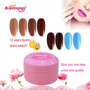 Kamayi wholesale OEM own brand logo,48 color paint nail polish nail semi-permanent uv gel nail salon