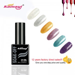 Kamayi hot selling blossom gel nai art private label long lasting gel nail polish peel off uv led gel polish