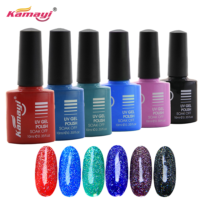 Kamayi wholesale 8ml water base non-toxic odourless organic environmental healthy material neon gel uv gel polish for nails